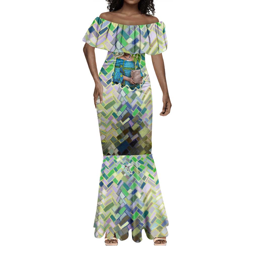 Wangari Maathai Mermaid Dress Hummingbird Quote Tree Planting Theme Environmental Justice Tribute - African Pride