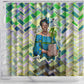 Wangari Maathai Shower Curtain Hummingbird Quote Tree Planting Theme Environmental Justice Tribute - African Pride