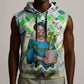 Wangari Maathai Sleeveless Hoodie Hummingbird Quote Tree Planting Theme Environmental Justice Tribute - African Pride