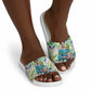 Wangari Maathai Slide Sandals Hummingbird Quote Tree Planting Theme Environmental Justice Tribute - African Pride