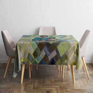 Wangari Maathai Tablecloth Hummingbird Quote Tree Planting Theme Environmental Justice Tribute - African Pride