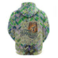Wangari Maathai Zip Hoodie Hummingbird Quote Tree Planting Theme Environmental Justice Tribute - African Pride