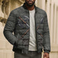 Queen Nzinga Bomber Puffer Jacket Fierce African Warrior Queen - Dark Tribal Fire Art - African Pride