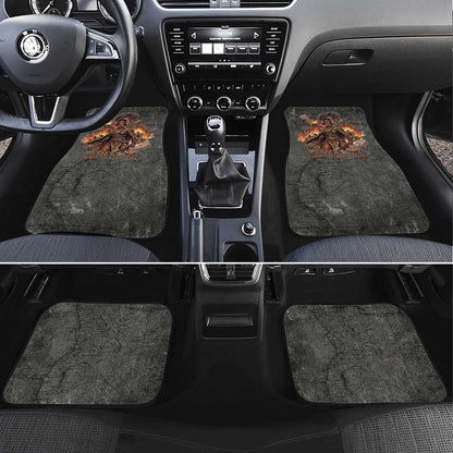 Queen Nzinga Car Mats Fierce African Warrior Queen - Dark Tribal Fire Art - African Pride