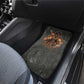 Queen Nzinga Car Mats Fierce African Warrior Queen - Dark Tribal Fire Art - African Pride