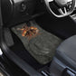 Queen Nzinga Car Mats Fierce African Warrior Queen - Dark Tribal Fire Art - African Pride