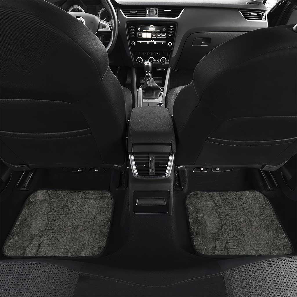 Queen Nzinga Car Mats Fierce African Warrior Queen - Dark Tribal Fire Art - African Pride