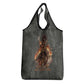 Queen Nzinga Grocery Bag Fierce African Warrior Queen - Dark Tribal Fire Art - African Pride