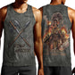 Queen Nzinga Men Tank Top Fierce African Warrior Queen - Dark Tribal Fire Art - African Pride