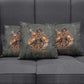 Queen Nzinga Pillow Cover Fierce African Warrior Queen - Dark Tribal Fire Art - African Pride