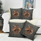 Queen Nzinga Pillow Cover Fierce African Warrior Queen - Dark Tribal Fire Art - African Pride