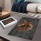 Queen Nzinga Puzzle Fierce African Warrior Queen - Dark Tribal Fire Art - African Pride