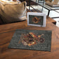 Queen Nzinga Puzzle Fierce African Warrior Queen - Dark Tribal Fire Art - African Pride