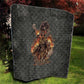 Queen Nzinga Quilt Fierce African Warrior Queen - Dark Tribal Fire Art - African Pride