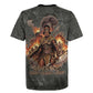 Queen Nzinga Rugby Jersey Fierce African Warrior Queen - Dark Tribal Fire Art - African Pride