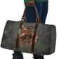 Queen Nzinga Travel Bag Fierce African Warrior Queen - Dark Tribal Fire Art - African Pride