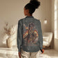Queen Nzinga Women Casual Shirt Fierce African Warrior Queen - Dark Tribal Fire Art - African Pride