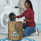 Queen Nzinga Laundry Basket Mbandi Traditional Regal Portrait Empowerment Quote African Female Leadership - African Pride