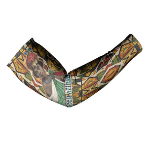 Queen Nzinga Arm Sleeves Mbandi Traditional Regal Portrait Empowerment Quote African Female Leadership - African Pride