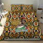 Queen Nzinga Bedding Set Mbandi Traditional Regal Portrait Empowerment Quote African Female Leadership - African Pride
