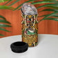 Queen Nzinga 4 in 1 Can Cooler Tumbler Mbandi Traditional Regal Portrait Empowerment Quote African Female Leadership - African Pride