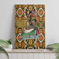 Queen Nzinga Canvas Wall Art Mbandi Traditional Regal Portrait Empowerment Quote African Female Leadership - African Pride