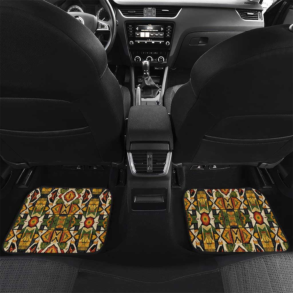 Queen Nzinga Car Mats Mbandi Traditional Regal Portrait Empowerment Quote African Female Leadership - African Pride