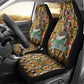 Queen Nzinga Car Seat Cover Mbandi Traditional Regal Portrait Empowerment Quote African Female Leadership - African Pride
