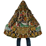Queen Nzinga Cloak Mbandi Traditional Regal Portrait Empowerment Quote African Female Leadership - African Pride