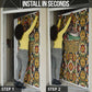 Queen Nzinga Door Cover Mbandi Traditional Regal Portrait Empowerment Quote African Female Leadership - African Pride