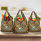 Queen Nzinga Grocery Bag Mbandi Traditional Regal Portrait Empowerment Quote African Female Leadership - African Pride
