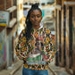 Queen Nzinga Hoodie Mbandi Traditional Regal Portrait Empowerment Quote African Female Leadership - African Pride
