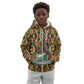 Queen Nzinga Kid Hoodie Mbandi Traditional Regal Portrait Empowerment Quote African Female Leadership - African Pride