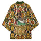 Queen Nzinga Kimono Mbandi Traditional Regal Portrait Empowerment Quote African Female Leadership - African Pride