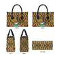 Queen Nzinga Leather Bag Mbandi Traditional Regal Portrait Empowerment Quote African Female Leadership - African Pride