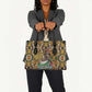 Queen Nzinga Leather Bag Mbandi Traditional Regal Portrait Empowerment Quote African Female Leadership - African Pride