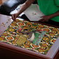 Queen Nzinga Puzzle Mbandi Traditional Regal Portrait Empowerment Quote African Female Leadership - African Pride