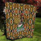 Queen Nzinga Quilt Mbandi Traditional Regal Portrait Empowerment Quote African Female Leadership - African Pride