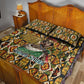 Queen Nzinga Quilt Bed Set Mbandi Traditional Regal Portrait Empowerment Quote African Female Leadership - African Pride