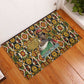 Queen Nzinga Rubber Doormat Mbandi Traditional Regal Portrait Empowerment Quote African Female Leadership - African Pride