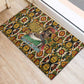 Queen Nzinga Rubber Doormat Mbandi Traditional Regal Portrait Empowerment Quote African Female Leadership - African Pride