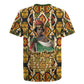 Queen Nzinga Rugby Jersey Mbandi Traditional Regal Portrait Empowerment Quote African Female Leadership - African Pride