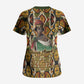 Queen Nzinga Scrub Top Mbandi Traditional Regal Portrait Empowerment Quote African Female Leadership - African Pride