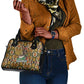 Queen Nzinga Shoulder Handbag Mbandi Traditional Regal Portrait Empowerment Quote African Female Leadership - African Pride