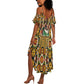 Queen Nzinga Summer Maxi Dress Mbandi Traditional Regal Portrait Empowerment Quote African Female Leadership - African Pride