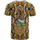 Queen Nzinga T shirt Mbandi Traditional Regal Portrait Empowerment Quote African Female Leadership - African Pride