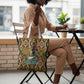 Queen Nzinga Tote Bag Mbandi Traditional Regal Portrait Empowerment Quote African Female Leadership - African Pride