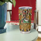 Queen Nzinga Tumbler Cup Mbandi Traditional Regal Portrait Empowerment Quote African Female Leadership - African Pride