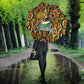 Queen Nzinga Umbrella Mbandi Traditional Regal Portrait Empowerment Quote African Female Leadership - African Pride
