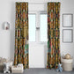 Queen Nzinga Window Curtain Mbandi Traditional Regal Portrait Empowerment Quote African Female Leadership - African Pride